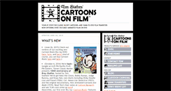 Desktop Screenshot of cartoonsonfilm.com